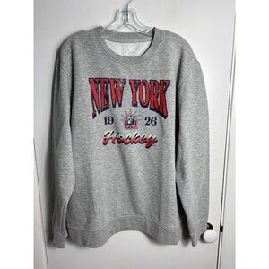 New York Rangers Fanatics NHL Crewneck Pullover Sweatshirt Size Men’s XL